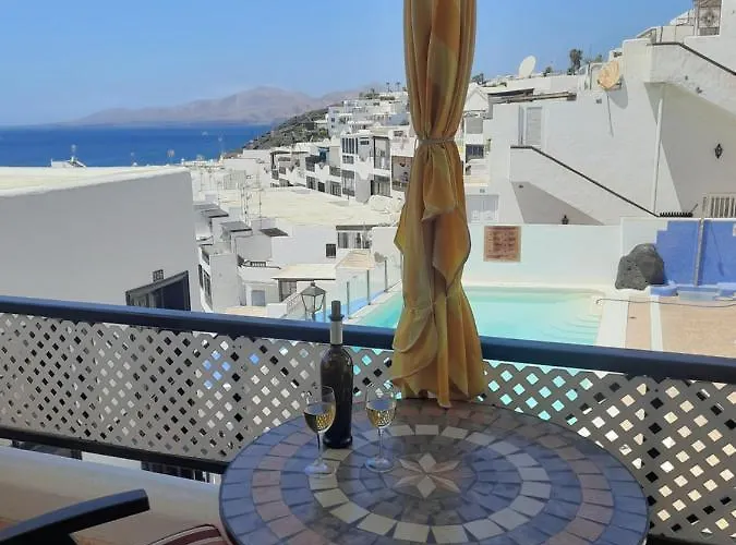 The White Dragos With Ocean View Appartement Tías